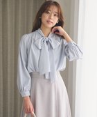 【フェルゥ/Feroux】の【新色追加・洗える】ボリューム リボンタイ ブラウス 人気、トレンドファッション・服の通販 founy(ファニー) ファッション Fashion レディースファッション Fashion for Women トップス・カットソー Cut & Sew Tops シャツ・ブラウス・オフィスカジュアル Elegant Blouses & Button-Ups インナー Innerwear オケージョン Occasion Wear カーディガン Cardigan, Knitwear セレモニー Ceremony リボン Ribbon, Bow エレガント 上品 Elegant 夏 Summer S/S・春夏 SS, Spring/Summer, Warm Season 洗える Machine Washable A/W・秋冬 Autumn/Winter ビジネス 仕事 通勤 Business / Work / Commuting thumbnail ライトグレー系|ID: prp329100004680493 ipo3291000000033807591