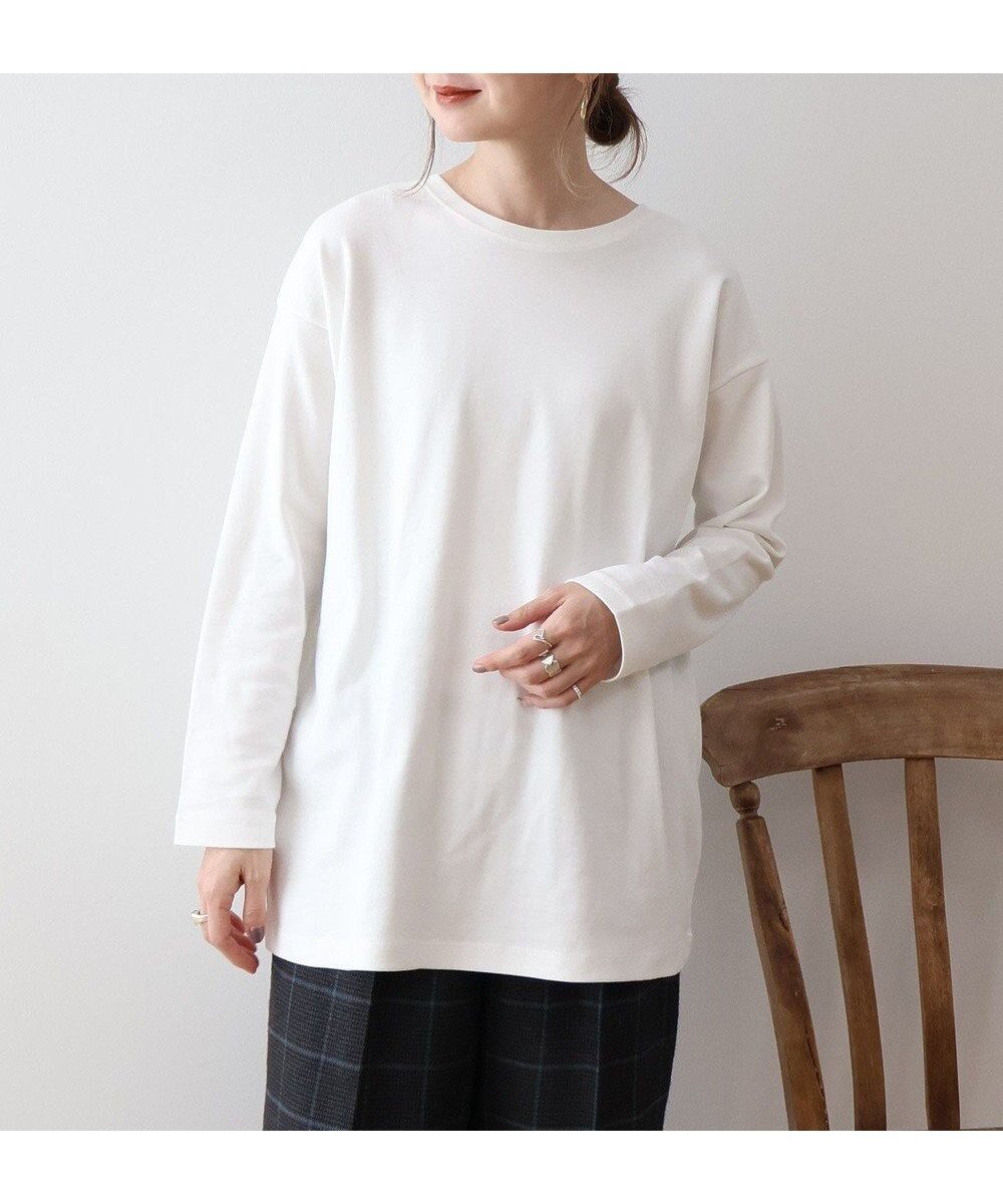 【アメリカンホリック/AMERICAN HOLIC】のスクエアカットプルオーバー 人気、トレンドファッション・服の通販 founy(ファニー) 　ファッション　Fashion　レディースファッション　Fashion for Women　トップス・カットソー　Cut & Sew Tops　シャツ・ブラウス・オフィスカジュアル　Elegant Blouses & Button-Ups　ロングTシャツ・Tシャツ　Longline T-Shirts & Tees　カジュアルプルオーバー・ニットトップス　Pullovers & Knit Tops / Casual Pullovers　カットソー・ベーシックTシャツ　Cut-and-Sewn Tops / Stretch Tees & Basics　おすすめ　Recommended / Our Picks　インナー　Innerwear　カットソー　Cut and Sewn Top　シンプル　Simple, Minimal　ボックス　Boxy, Box Shape　A/W・秋冬　Autumn/Winter　 other-1|ID: prp329100004680495 ipo3291000000033807595