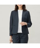 【ジェイ プレス/J.PRESS】の【セットアップ対応】BAHARIYE1 ノーカラー ジャケット ネイビーピンヘッド系|ID: prp329100004680502 ipo3291000000033807622
