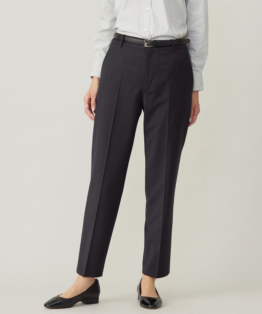 【ジェイ プレス/J.PRESS】の【セットアップ対応】BAHARIYE SOLID テーパード パンツ インテリア・キッズ・メンズ・レディースファッション・服の通販 founy(ファニー) 　ファッション　Fashion　レディースファッション　Fashion for Women　セットアップ　Matching Sets　レディースパンツ・ボトムス　Pants & Trousers / Bottoms　ジャケット　Jacket, Outerwear　ストライプ　Stripe, Striped Pattern　ストレッチ　Stretch, Stretchy Fabric　ストレート　Straight, Straight Cut　セットアップ　Set-Up, Coordinated Outfit　センター　Center, Center Line　テーパード　Tapered, Tapered Pants　ハンド　Hand, Handmade　ポケット　Pocket, Pocket Detail　無地　Plain, Solid Color　A/W・秋冬　Autumn/Winter　セレモニー　Ceremony　ネイビー系|ID: prp329100004680504 ipo3291000000036298939