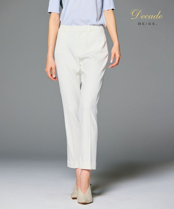 【ベイジ,/BEIGE,】の【セットアップ対応】LUIZA / クロップドパンツ インテリア・キッズ・メンズ・レディースファッション・服の通販 founy(ファニー) https://founy.com/ ファッション Fashion レディースファッション Fashion for Women セットアップ Matching Sets レディースパンツ・ボトムス Pants & Trousers / Bottoms ストレッチ Stretch, Stretchy Fabric セットアップ Set-Up, Coordinated Outfit セレモニー Ceremony ビジネス 仕事 通勤 Business / Work / Commuting 夏 Summer 定番 Standard, Basic Item S/S・春夏 SS, Spring/Summer, Warm Season 洗える Machine Washable A/W・秋冬 Autumn/Winter |ID: prp329100004680528 ipo3291000000036150782