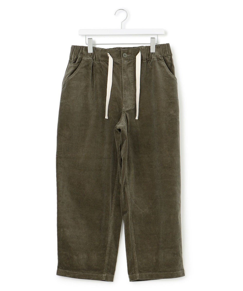 【ジェイプレスヨークストリート/J.PRESS YORK STREET】の【UNISEX】ヴィンテージコーデュロイ ペインターパンツ インテリア・キッズ・メンズ・レディースファッション・服の通販 founy(ファニー) 　ファッション　Fashion　レディースファッション　Fashion for Women　パンツ　Pants & Trousers　ユニセックス　Unisex, Genderless　コーデュロイ　Corduroy, Cord Fabric　シンプル　Simple, Minimal　ストレッチ　Stretch, Stretchy Fabric　フィット　Fit, Slim Fit　リラックス　Relax, Relaxed Fit　ワイド　Wide, Wide Fit　ワーク　Workwear, Utility Style　ヴィンテージ　Vintage Style　定番　Standard, Basic Item　A/W・秋冬　Autumn/Winter　カーキ系|ID: prp329100004680533 ipo3291000000033807722