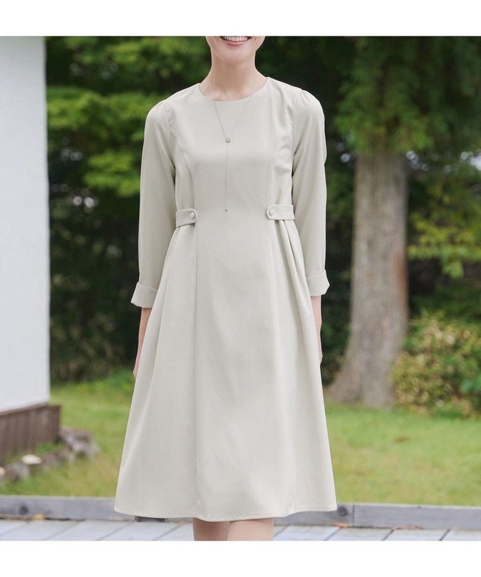 【ティアクラッセ/Tiaclasse】の【洗える】ウール調Aラインワンピース インテリア・キッズ・メンズ・レディースファッション・服の通販 founy(ファニー) https://founy.com/ ファッション Fashion レディースファッション Fashion for Women ワンピース Dresses Aラインワンピース・フレアシルエット A-Line Dresses / Flared Silhouette Dresses アクセサリー Fashion Accessories ウォッシャブル Machine Washable オケージョン Occasion Wear 洗える Machine Washable カーディガン Cardigan, Knitwear 長袖 Long Sleeve, Full Sleeve フィット Fit, Slim Fit フレア Flare, Flared ポケット Pocket, Pocket Detail A/W・秋冬 Autumn/Winter 再入荷 Restock / Back in Stock エレガント 上品 Elegant 新作・新入荷 New Arrivals / New In |ID: prp329100004680534 ipo3291000000035913665