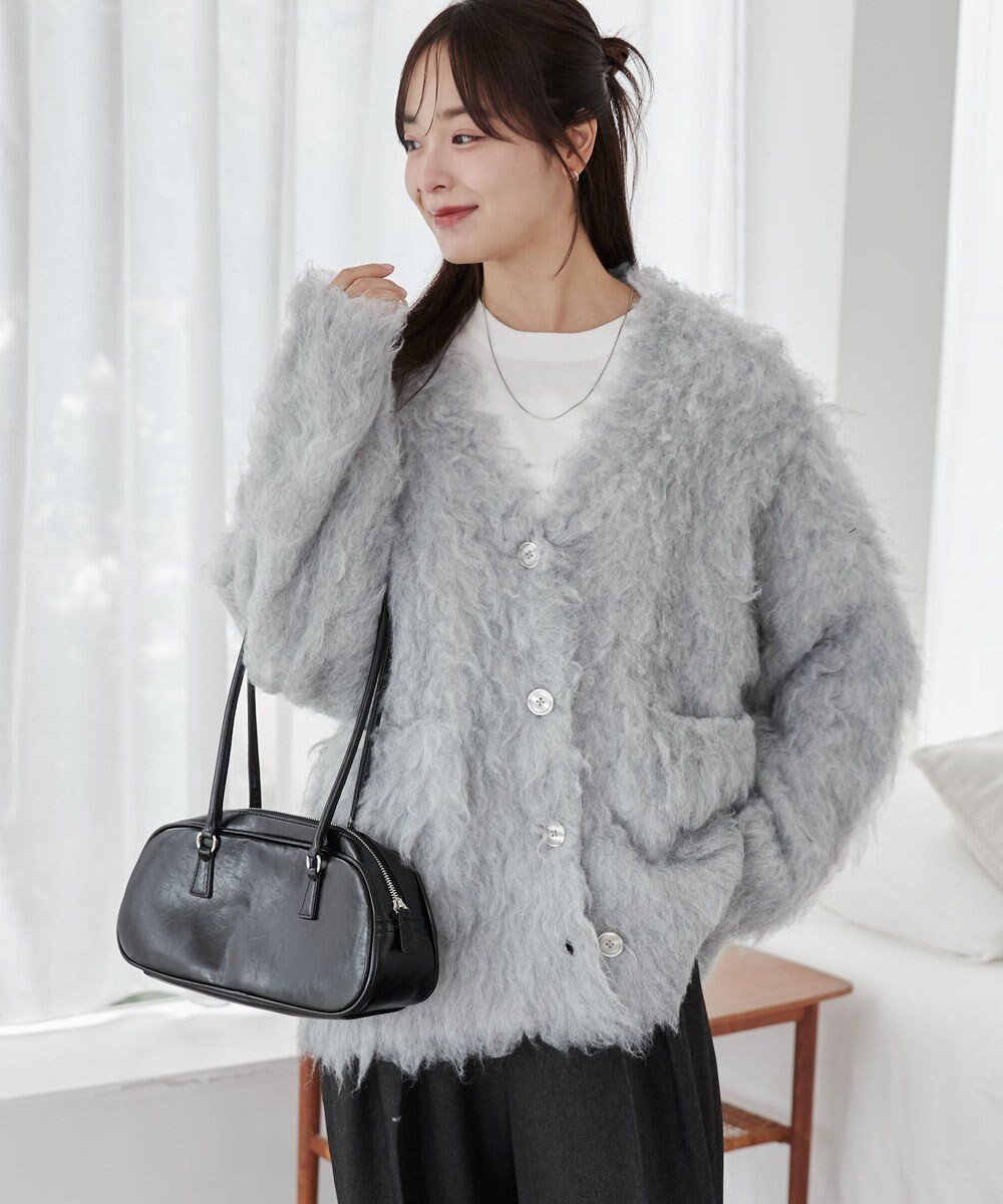 【ウィゴー/WEGO】のブラッシュカーデ インテリア・キッズ・メンズ・レディースファッション・服の通販 founy(ファニー) ファッション Fashion レディースファッション Fashion for Women トップス・カットソー Cut & Sew Tops カーディガン・羽織り Layered Style Cardigans カーディガン Cardigan, Knitwear ガーリー Girly, Feminine Style ショート Short, Short Length シンプル Simple, Minimal スマホ Smartphone, Mobile Device トレンド Trend, Trending Now バランス Balance, Style Balance ロング Long, Long-Length A/W・秋冬 Autumn/Winter おすすめ Recommended / Our Picks ライトグレー|ID: prp329100004680548 ipo3291000000034200766