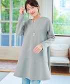 【ティアクラッセ/Tiaclasse】の【洗える】裏起毛フレアワンピチュニック ミント|ID: prp329100004680554 ipo3291000000035547163