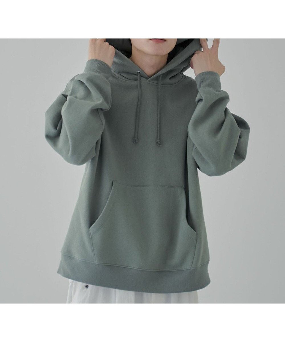 【ウィゴー/WEGO】の【ユニセックス着用ITEM/裏起毛】リラックスフィットスウェットプルパーカー インテリア・キッズ・メンズ・レディースファッション・服の通販 founy(ファニー) 　ファッション　Fashion　レディースファッション　Fashion for Women　トップス・カットソー　Cut & Sew Tops　レディースパーカー・カジュアルフーディー　Casual Hoodies & Sweatshirts　スウェット・クルーネックトップス　Sweatshirts & Crewnecks / Relaxed Fit Sweat Tops　インナー　Innerwear　春　Spring　秋　Autumn　ショルダー　Shoulder, Shoulder Strap　シンプル　Simple, Minimal　スマホ　Smartphone, Mobile Device　トレンド　Trend, Trending Now　ドロップ　Drop Shoulder, Dropped Style　定番　Standard, Basic Item　長袖　Long Sleeve, Full Sleeve　パーカー　Hoodie, Parka　ベーシック　Basic, Essential　リラックス　Relax, Relaxed Fit　ルーズ　Loose, Oversized　冬　Winter / This Winter　A/W・秋冬　Autumn/Winter　グリーン|ID: prp329100004680571 ipo3291000000033807883