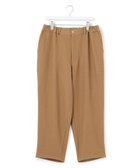 【ジェイプレスヨークストリート/J.PRESS YORK STREET】の【UNISEX】2WAYシルエット ツイルパンツ キャメル系|ID: prp329100004680575 ipo3291000000033807900