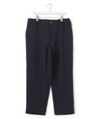 【ジェイプレスヨークストリート/J.PRESS YORK STREET】の【UNISEX】2WAYシルエット ツイルパンツ ネイビー系|ID: prp329100004680575 ipo3291000000033807901