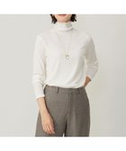 【ジェイ プレス/J.PRESS】のカシミヤシルクリブタートル カットソー アイボリー系|ID: prp329100004680582 ipo3291000000033807916