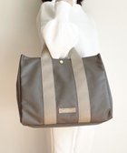 【エクエル ル スティル デヴィ/Hekher Le Style de Vie】の【日本製 / A4サイズ対応 / 2WAY/汚れにくい】PUコートコットンキャンバス トートバッグ large グレージュ|ID: prp329100004680602 ipo3291000000033807982