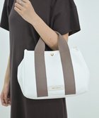 【エクエル ル スティル デヴィ/Hekher Le Style de Vie】の新色追加【日本製 / 2WAY/汚れにくい】PUコートコットンキャンバス トートバッグ medium ホワイト|ID: prp329100004680603 ipo3291000000033807985