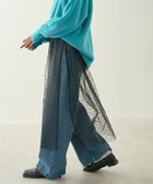 【アメリカンホリック/AMERICAN HOLIC】のドットフロッキーレイヤードチュールスカート Black|ID: prp329100004680606 ipo3291000000033807997