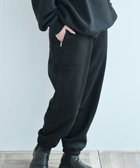 【ハーグ/HAAG】の〈24AW新作〉【あったかふわもち裏起毛/スマイルコットン】SWEAT PANTS パンツ ブラック|ID: prp329100004680612 ipo3291000000033808021