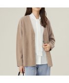 【自由区/JIYU-KU】のフォックスウール カーディガン 人気、トレンドファッション・服の通販 founy(ファニー) ファッション Fashion レディースファッション Fashion for Women トップス・カットソー Cut & Sew Tops カーディガン・羽織り Layered Style Cardigans カーディガン Cardigan, Knitwear シンプル Simple, Minimal フォックス Fox, Fox Fur ボトム Bottoms, Lower Wear ミックス Mix, Mixed Style エレガント 上品 Elegant A/W・秋冬 Autumn/Winter thumbnail ダークベージュ|ID: prp329100004680614 ipo3291000000033808027