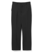 【ベイジ,/BEIGE,】の【洗える】WINDSOR / ストレートアンクルパンツ Black|ID: prp329100004680618 ipo3291000000035599541