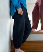 【ハーグ/HAAG】の【カシミヤタッチ/スマイルコットン】SIDE POCKET PANTS パンツ ネイビー|ID: prp329100004680623 ipo3291000000033808056