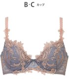 【ウィング/Wing】のブラジャー ふっくら、まる胸メイク 背中すっきり 【4000シリーズ】 ブラ PB4000 ウイング/ワコール 人気、トレンドファッション・服の通販 founy(ファニー) ファッション Fashion レディースファッション Fashion for Women アンダー Underwear Essentials ジュエリー Jewelry, Accessories ストーン Stone, Gem-Like ブラジャー Bra, Lingerie プレミアム Premium, High-End モチーフ Motif, Design Theme ラップ Wrap, Wrap Design レース Lace, Lace Fabric ワイヤー Wire, Wired Bra thumbnail グレー|ID: prp329100004680627 ipo3291000000033808068