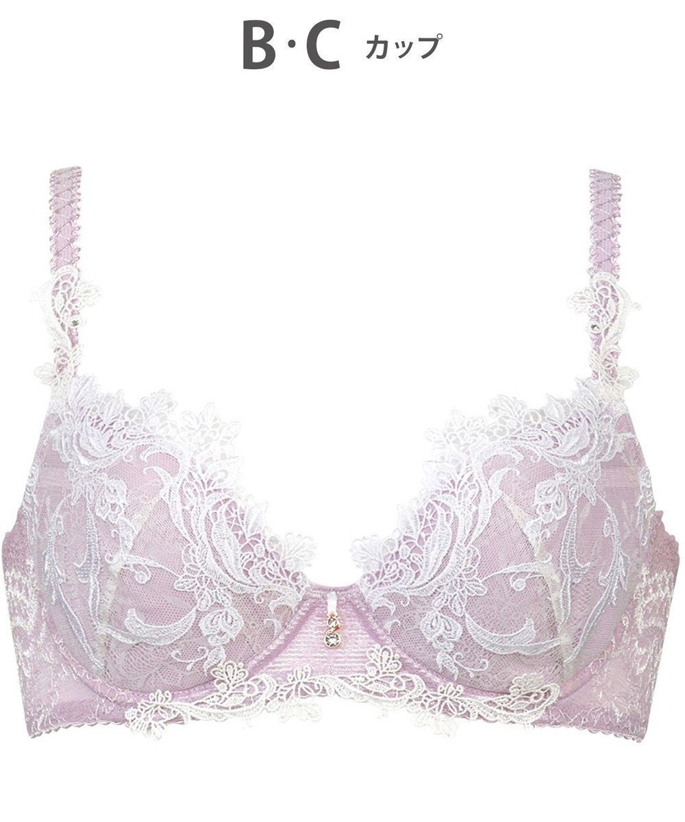 【ウィング/Wing】のブラジャー ふっくら、まる胸メイク 背中すっきり 【4000シリーズ】 ブラ PB4000 ウイング/ワコール インテリア・キッズ・メンズ・レディースファッション・服の通販 founy(ファニー) ファッション Fashion レディースファッション Fashion for Women アンダー Underwear Essentials ジュエリー Jewelry, Accessories ストーン Stone, Gem-Like ブラジャー Bra, Lingerie プレミアム Premium, High-End モチーフ Motif, Design Theme ラップ Wrap, Wrap Design レース Lace, Lace Fabric ワイヤー Wire, Wired Bra ピンク|ID: prp329100004680627 ipo3291000000033808069