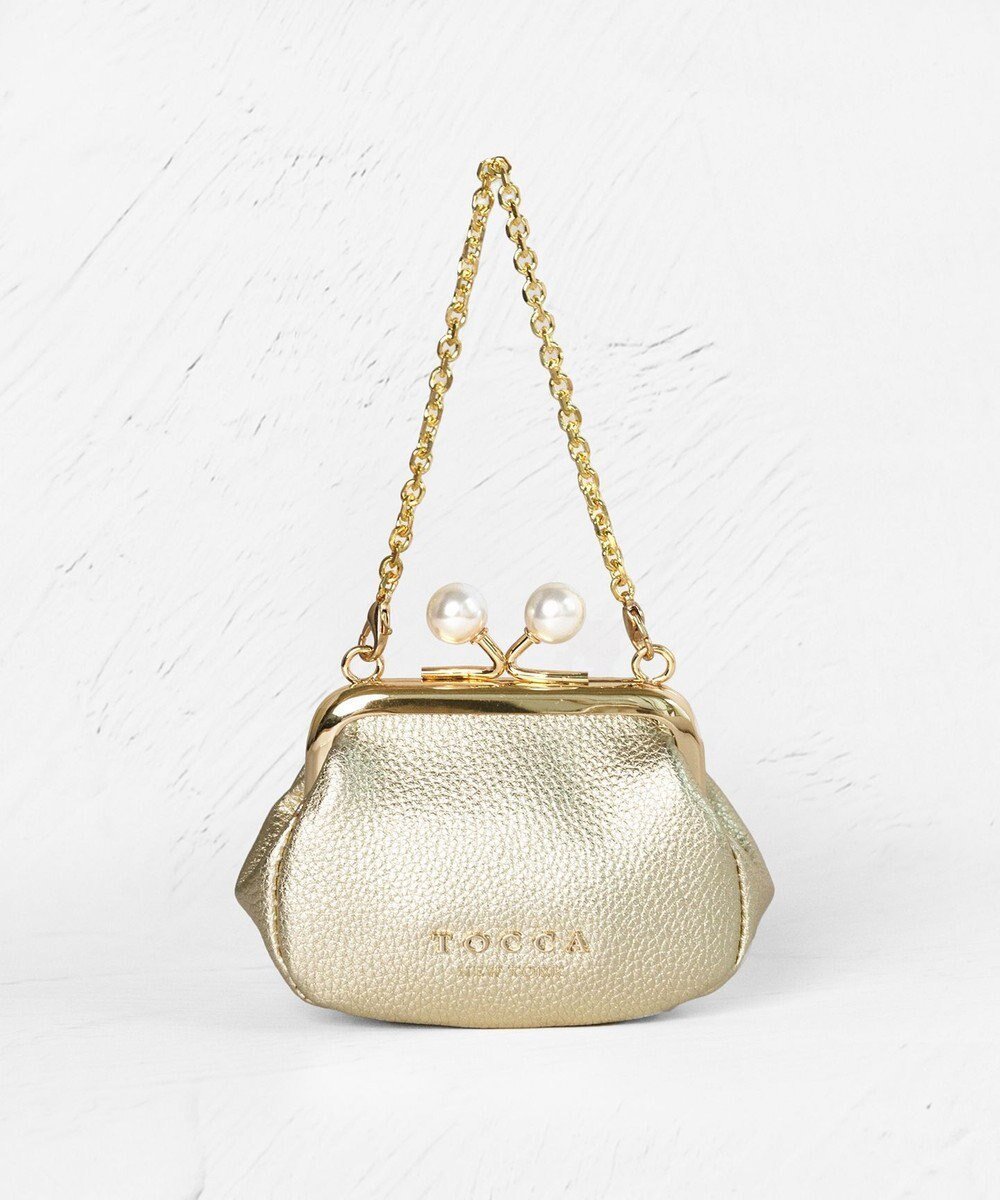 【トッカ/TOCCA】のPOINT OF PEARL EARHOLDER 小物入れ インテリア・キッズ・メンズ・レディースファッション・服の通販 founy(ファニー) 　ファッション　Fashion　レディースファッション　Fashion for Women　ミニ財布・二つ折り財布　Wallets & Card Cases　財布　Wallet, Purse　チェーン　Chain, Chain Strap　チャーム　Charm, Pendant　パール　Pearl, Pearl Accent　フェミニン　Feminine, Girly　メタル　Metal, Metal Parts　モダン　Modern, Contemporary　S/S・春夏　SS, Spring/Summer, Warm Season　おすすめ　Recommended / Our Picks　夏　Summer　2025年　2025　2025春夏・S/S　Spring/Summer 2025 SS25　ゴールド系|ID: prp329100004680639 ipo3291000000033808114