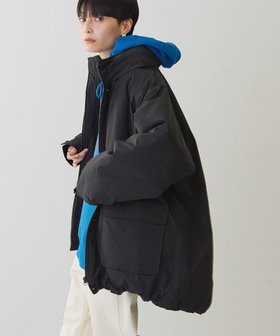 【アメリカンホリック/AMERICAN HOLIC】の撥水加工ダウンコート 人気、トレンドファッション・服の通販 founy(ファニー) ファッション Fashion レディースファッション Fashion for Women アウター Coat / Outerwear Collection コート・ロングコート・ピーコート Long Coats, Peacoats & More レディースジャケット・軽アウター Jackets ダウンジャケット・軽量ダウン Warm & Lightweight Down Jackets ギャザー Gathered, Ruffled ジャケット Jacket, Outerwear ダウン Down, Puffer ドローコード Drawcord, Drawstring Cord ハイネック High Neck, Mock Neck バランス Balance, Style Balance フェミニン Feminine, Girly ポケット Pocket, Pocket Detail A/W・秋冬 Autumn/Winter おすすめ Recommended / Our Picks |ID:prp329100004680640