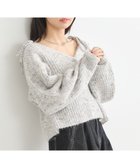 【アースミュージックアンドエコロジー/earth music&ecology】のSET2点ショートカーディガン+肩リボンキャミソー Light Gray|ID: prp329100004680663 ipo3291000000033808182