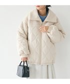 【クラフトスタンダードブティック/CRAFT STANDARD BOUTIQUE】のボアキルト切替ブルゾン Ivory|ID: prp329100004680675 ipo3291000000033808233