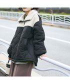 【クラフトスタンダードブティック/CRAFT STANDARD BOUTIQUE】のボアキルト切替ブルゾン Black|ID: prp329100004680675 ipo3291000000033808234