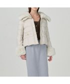 【グレース コンチネンタル/GRACE CONTINENTAL】のファーショートダウンジャケット キナリ|ID: prp329100004680682 ipo3291000000033808256