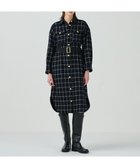 【グレース コンチネンタル/GRACE CONTINENTAL】のウールチェックシャツワンピース 人気、トレンドファッション・服の通販 founy(ファニー) ファッション Fashion レディースファッション Fashion for Women ワンピース Dresses シャツワンピース / 1枚で着映えコーデ Shirt Dresses グログラン Grosgrain, Grosgrain Ribbon スリット Slit, Slit Detail チェック Check, Plaid, Tartan ポケット Pocket, Pocket Detail メタル Metal, Metal Parts 夏 Summer S/S・春夏 SS, Spring/Summer, Warm Season A/W・秋冬 Autumn/Winter thumbnail ネイビー|ID: prp329100004680689 ipo3291000000033808281