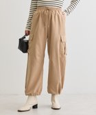 【グリーンパークス/Green Parks】のピーチ起毛カーゴパンツ Camel|ID: prp329100004680691 ipo3291000000033808287