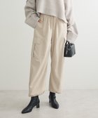 【グリーンパークス/Green Parks】のピーチ起毛カーゴパンツ Ecru|ID: prp329100004680691 ipo3291000000033808288