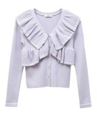 【アースミュージックアンドエコロジー/earth music&ecology】のVネックフリルニットカーディガン 人気、トレンドファッション・服の通販 founy(ファニー) ファッション Fashion レディースファッション Fashion for Women トップス・カットソー Cut & Sew Tops ニット Knit Tops & Sweaters カーディガン・羽織り Layered Style Cardigans Vネックトップス V-Neck Tops / V-Cut Neckline Shirts おすすめ Recommended / Our Picks カーディガン Cardigan, Knitwear セーター Sweater, Knitwear フィット Fit, Slim Fit フェミニン Feminine, Girly フリル Frill, Ruffle フロント Front, Front Design ポケット Pocket, Pocket Detail ロング Long, Long-Length エレガント 上品 Elegant A/W・秋冬 Autumn/Winter thumbnail Lavender|ID: prp329100004680695 ipo3291000000033808306