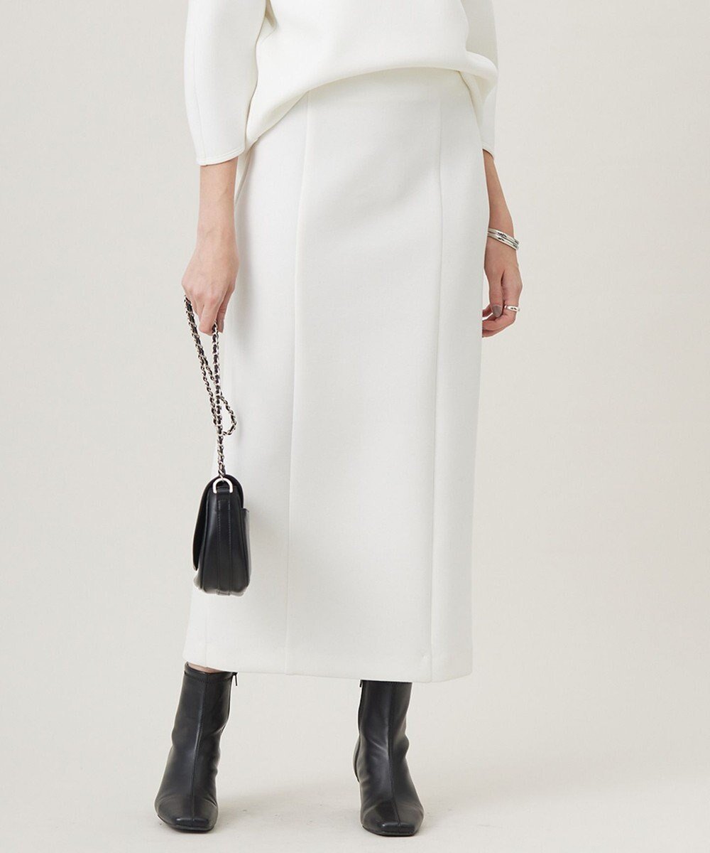 【アイシービー/iCB】の【洗える・WEB限定カラーあり】コンパクトダブルフェイス スカート インテリア・キッズ・メンズ・レディースファッション・服の通販 founy(ファニー) 　ファッション　Fashion　レディースファッション　Fashion for Women　スカート　Skirts　春　Spring　洗える　Machine Washable　ストレート　Straight, Straight Cut　セットアップ　Set-Up, Coordinated Outfit　フォルム　Silhouette, Form　S/S・春夏　SS, Spring/Summer, Warm Season　おすすめ　Recommended / Our Picks　夏　Summer　2024年　2024　セレモニー　Ceremony　2024-2025秋冬・A/W　Autumn/Winter 2024–25 AW24–25　アイボリー系|ID: prp329100004680708 ipo3291000000033808345