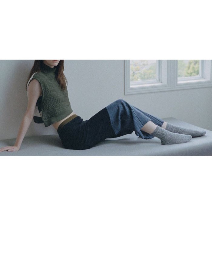 【トリコテ/Tricote】のアイレット柄ニットリブパンツ インテリア・キッズ・メンズ・レディースファッション・服の通販 founy(ファニー) https://founy.com/ ファッション Fashion レディースファッション Fashion for Women パンツ Pants & Trousers アイレット Eyelet Lace A/W・秋冬 Autumn/Winter |ID: prp329100004680709 ipo3291000000033808348