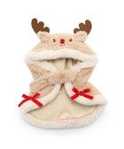 【マザーガーデン/Mother garden / KIDS】のとことこお散歩シリーズ わんちゃん ・ユニコーン・ねこちゃん用 お洋服 《サンタクロース /トナカイ ケープ》単品 トナカイ|ID: prp329100004680766 ipo3291000000034656696