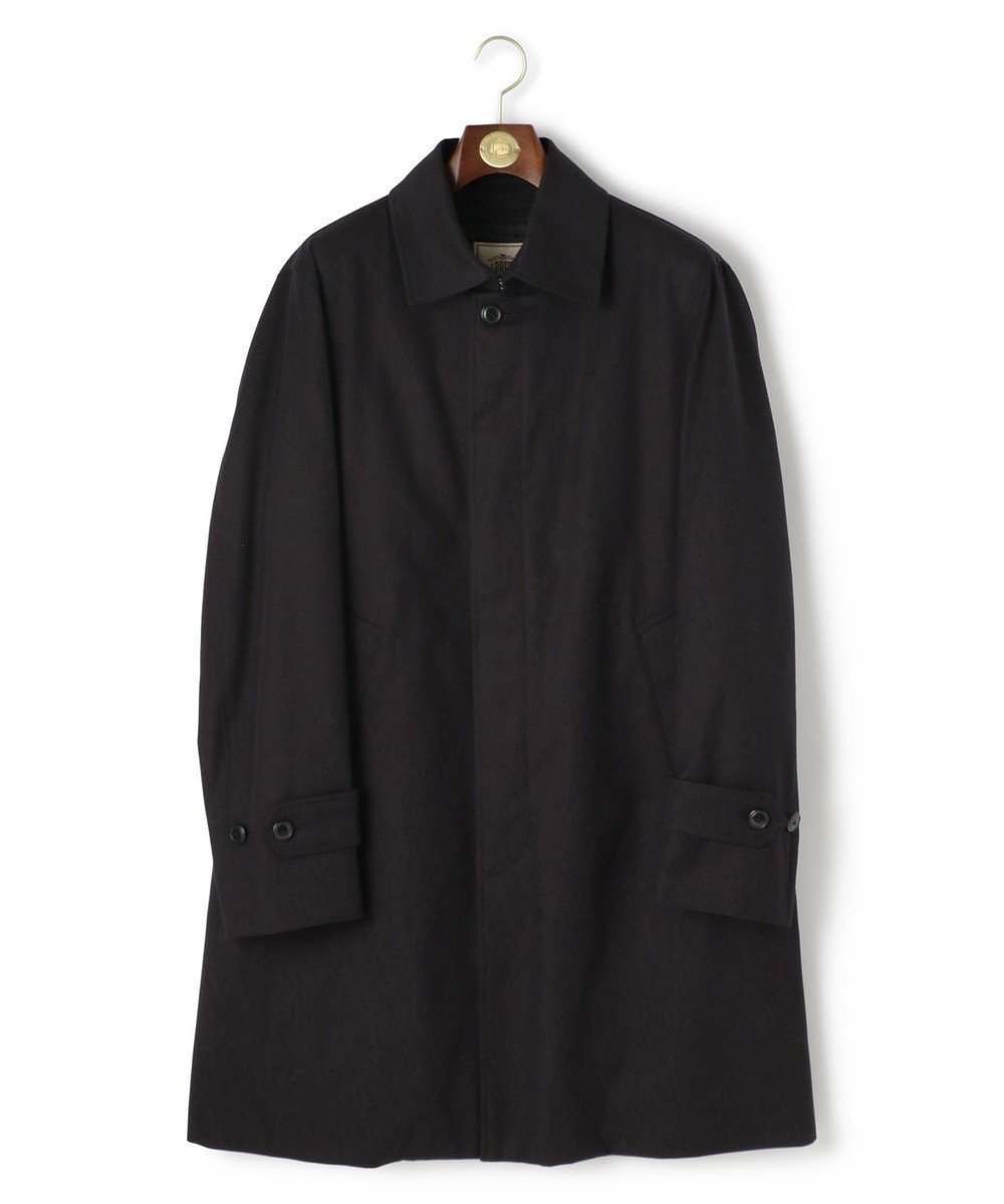 【ジェイ プレス/J.PRESS / MEN】の【定番】コンパクトスピンギャバジン ステンカラーコート インテリア・キッズ・メンズ・レディースファッション・服の通販 founy(ファニー) 　ファッション　Fashion　メンズファッション　Fashion for Men　アウター　Men's Coats Outerwear　インナー　Innerwear　ジャケット　Jacket, Outerwear　ダウン　Down, Puffer　定番　Standard, Basic Item　ラグジュアリー　Luxury, Elegant　A/W・秋冬　Autumn/Winter　エレガント 上品　Elegant　ビジネス 仕事 通勤　Business / Work / Commuting　ネイビー系|ID: prp329100004680775 ipo3291000000033808581