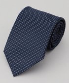 【五大陸/gotairiku / MEN】の【日本製】シルク ネクタイ_無地柄 ネイビー系8|ID: prp329100004680788 ipo3291000000034269631