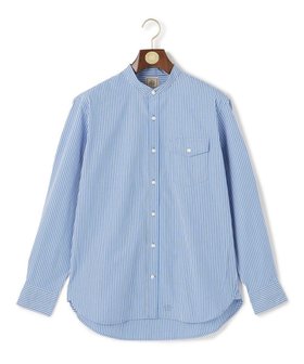 【ジェイ プレス/J.PRESS / MEN】のパッチフラップ マルチストライプ バンドカラーシャツ 人気、トレンドファッション・服の通販 founy(ファニー) ファッション Fashion メンズファッション Fashion for Men トップス・カットソー Cut & Sew Tops メンズシャツ Shirts インナー Innerwear ストライプ Stripe, Striped Pattern ドレス Dress, One-Piece バランス Balance, Style Balance パッチ Patch, Appliqué フラップ Flap, Flap Pocket ブルゾン Blouson, Bomber Jacket ベーシック Basic, Essential ポケット Pocket, Pocket Detail メンズ Men's, Menswear A/W・秋冬 Autumn/Winter おすすめ Recommended / Our Picks エレガント 上品 Elegant |ID:prp329100004680789