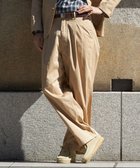 【ジェイ プレス/J.PRESS / MEN】のギザツイルワンタックワイドパンツ 人気、トレンドファッション・服の通販 founy(ファニー) ファッション Fashion メンズファッション Fashion for Men ボトムス Bottoms おすすめ Recommended / Our Picks インナー Innerwear シンプル Simple, Minimal ジャケット Jacket, Outerwear セットアップ Set-Up, Coordinated Outfit ワイド Wide, Wide Fit 夏 Summer 春 Spring S/S・春夏 SS, Spring/Summer, Warm Season thumbnail ベージュ系|ID: prp329100004680792 ipo3291000000034863888