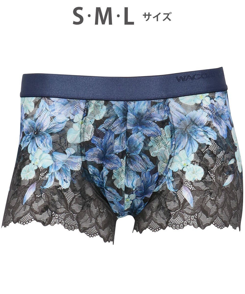 【ワコール/Wacoal / MEN】のWACOAL MEN 【レースボクサー】 ボクサーパンツ フロント快適グラマラス 通気性 スカラ始末(裾部分) 前閉じ レース 下着 メンズ WT3826 /ワコールメン インテリア・キッズ・メンズ・レディースファッション・服の通販 founy(ファニー) ファッション Fashion メンズファッション Fashion for Men ボトムス Bottoms アンダー Underwear Essentials グラデーション Gradient, Ombre フロント Front, Front Design プリント Print, Printed Pattern メンズ Men's, Menswear モチーフ Motif, Design Theme レース Lace, Lace Fabric ダークグレー|ID: prp329100004680801 ipo3291000000035641667