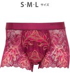 【ワコール/Wacoal / MEN】のWACOAL MEN 【レースボクサー】 ボクサーパンツ フロント快適グラマラス 通気性 スカラ始末(裾部分) 前閉じ レース 下着 メンズ WT3826 /ワコールメン レッド|ID: prp329100004680801 ipo3291000000035641674