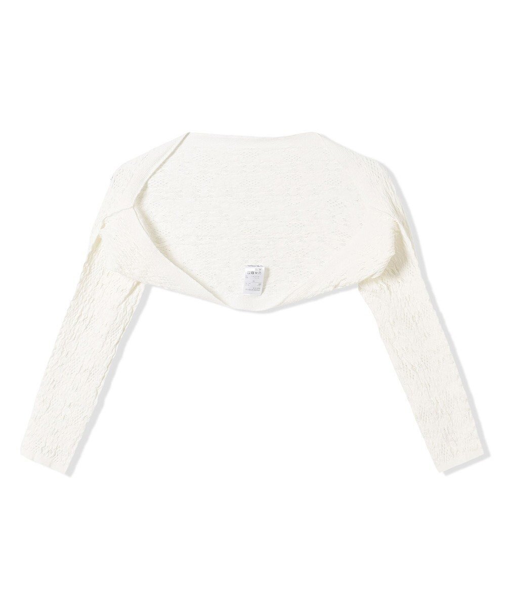 【チャコット/Chacott】の【ノーソーイングニット】ノーソーイング7分袖アームカバー インテリア・キッズ・メンズ・レディースファッション・服の通販 founy(ファニー) ファッション Fashion レディースファッション Fashion for Women トップス・カットソー Cut & Sew Tops ニット Knit Tops & Sweaters コンパクト Compact, Small Size 軽量 Lightweight, Ultra Light ストレッチ Stretch, Stretchy Fabric バレエ Ballet, Ballet Style フィット Fit, Slim Fit ベーシック Basic, Essential ヨガ Yoga, Yoga Wear レギンス Leggings, Stretch Pants レーシー Lacy, Lace-Like ワーク Workwear, Utility Style おすすめ Recommended / Our Picks オフホワイト|ID: prp329100004680803 ipo3291000000033808697