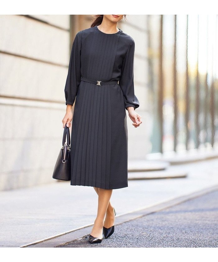 【自由区/JIYU-KU】の【ご好評につき追加生産・洗える】ライトサテン ワンピース インテリア・キッズ・メンズ・レディースファッション・服の通販 founy(ファニー) https://founy.com/ ファッション Fashion レディースファッション Fashion for Women ワンピース Dresses おすすめ Recommended / Our Picks サテン Satin, Glossy Fabric フォーマル Formal, Dressy フロント Front, Front Design プリーツ Pleats, Pleated 夏 Summer 春 Spring S/S・春夏 SS, Spring/Summer, Warm Season 洗える Machine Washable 無地 Plain, Solid Color |ID: prp329100004680809 ipo3291000000034281133