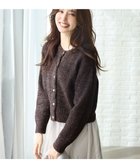 【エニィ スィス/any SiS】の【前後着用可】スパークルシャギー カーディガン ブラウン|ID: prp329100004680838 ipo3291000000033809006