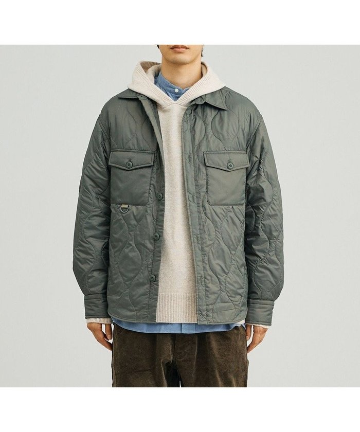 【ジェイプレスヨークストリート/J.PRESS YORK STREET】の【UNISEX】キルティング シャツジャケット インテリア・キッズ・メンズ・レディースファッション・服の通販 founy(ファニー) https://founy.com/ ファッション Fashion レディースファッション Fashion for Women アウター Coat / Outerwear Collection コート・ロングコート・ピーコート Long Coats, Peacoats & More レディースジャケット・軽アウター Jackets ユニセックス Unisex, Genderless アウトドア Outdoor Clothing インナー Innerwear キルティング Quilted, Quilting キルト Quilt, Quilted Fabric ジャケット Jacket, Outerwear スマート Smart, Elegant タフタ Taffeta, Structured Fabric ダウン Down, Puffer トレンド Trend, Trending Now リラックス Relax, Relaxed Fit A/W・秋冬 Autumn/Winter |ID: prp329100004680854 ipo3291000000033809054