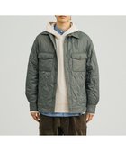 【ジェイプレスヨークストリート/J.PRESS YORK STREET】の【UNISEX】キルティング シャツジャケット カーキ系|ID: prp329100004680854 ipo3291000000033809055