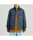 【ジェイプレスヨークストリート/J.PRESS YORK STREET】の【UNISEX】キルティング シャツジャケット ネイビー系|ID: prp329100004680854 ipo3291000000033809056
