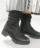 【ポインター/Pointer】の本革ミドル丈ブーツ ブラック|ID: prp329100004680859 ipo3291000000034230673