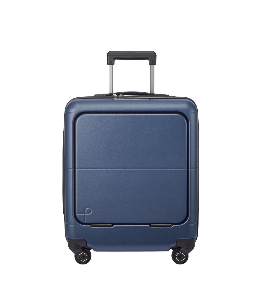 【エースバッグズアンドラゲッジ/ACE BAGS & LUGGAGE】のProteca マックスパス4 フロントポケット スーツケース 40L 機内持込 01471 プロテカ 日本製 インテリア・キッズ・メンズ・レディースファッション・服の通販 founy(ファニー) 　ファッション　Fashion　レディースファッション　Fashion for Women　スーツ　Business Suits & Workwear　フロント　Front, Front Design　ポケット　Pocket, Pocket Detail　日本製　Made In Japan　旅行　Travel　スーツケース キャリーケース　Suitcase / Carry Case　コズミックネイビー|ID: prp329100004680866 ipo3291000000033809106
