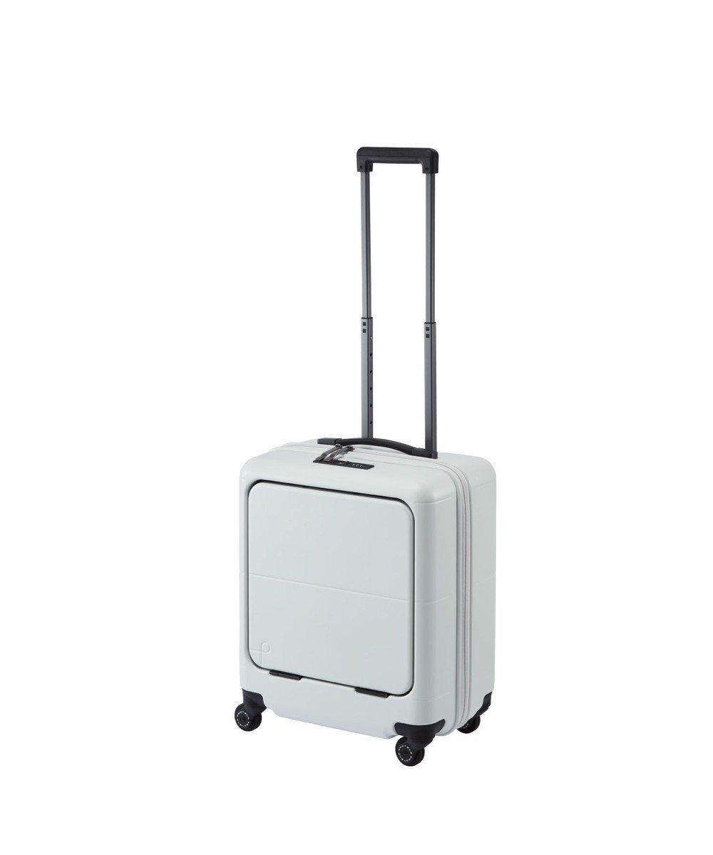 【エースバッグズアンドラゲッジ/ACE BAGS & LUGGAGE】のProteca マックスパス4 フロントポケット スーツケース 40L 機内持込 01471 プロテカ 日本製 インテリア・キッズ・メンズ・レディースファッション・服の通販 founy(ファニー) 　ファッション　Fashion　レディースファッション　Fashion for Women　スーツ　Business Suits & Workwear　フロント　Front, Front Design　ポケット　Pocket, Pocket Detail　日本製　Made In Japan　旅行　Travel　スーツケース キャリーケース　Suitcase / Carry Case　アイスグレー|ID: prp329100004680866 ipo3291000000033809107